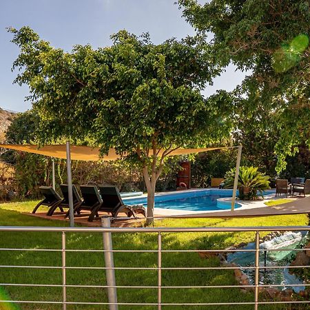 Iris Stone Built Villa Milatos Exterior foto