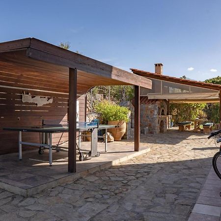 Iris Stone Built Villa Milatos Exterior foto